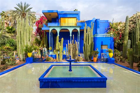 jardin yves saint laurent marrakech|les jardins de majorelle marrakech.